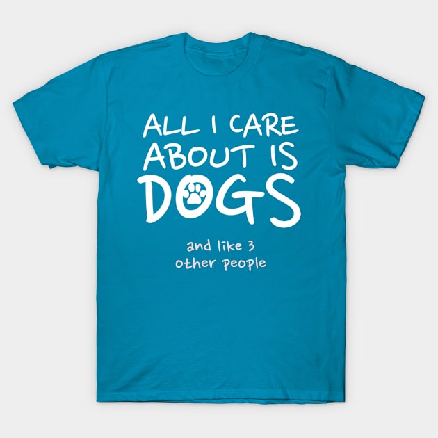 All I Care About... T-Shirt by veerkun